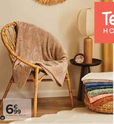 Le plaid 125 x 150 cm