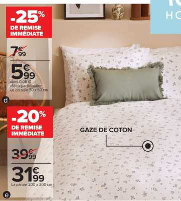 Le coussin 30 x 50 cm