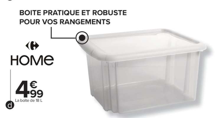 Boîte de rangement