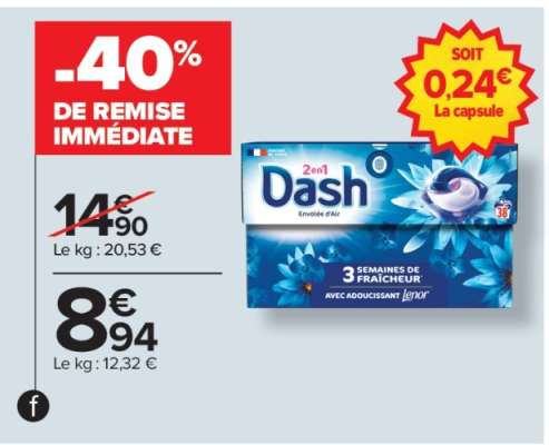 Dash 2en1 Envolée d'Air