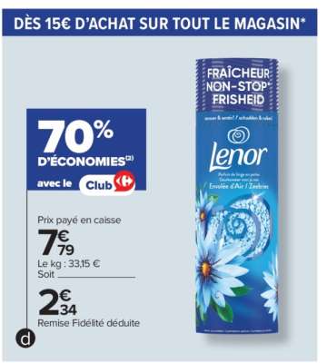 Lenor Fraîcheur Non-Stop