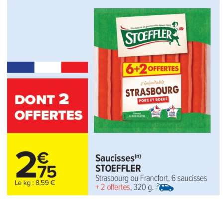 Saucisses STOEFFLER