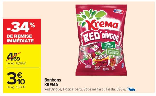 BONBONS "KREMA"