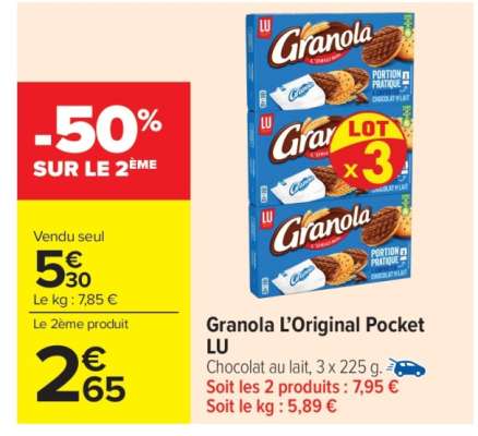 Granola L’Original Pocket LU