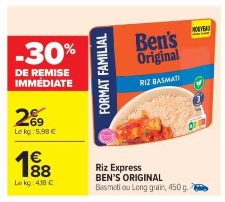 Riz Express BEN’S ORIGINAL