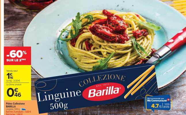 Linguine Barilla Collezione 500g