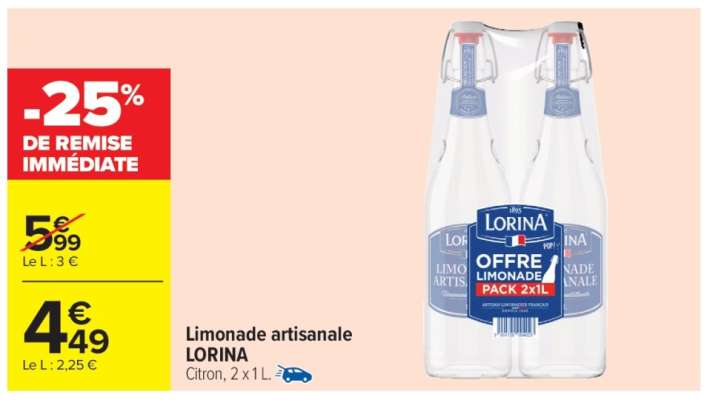 Limonade Artisanale Lorina