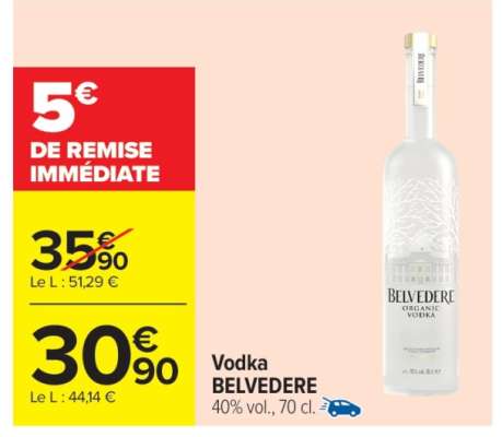 Vodka Belvedere