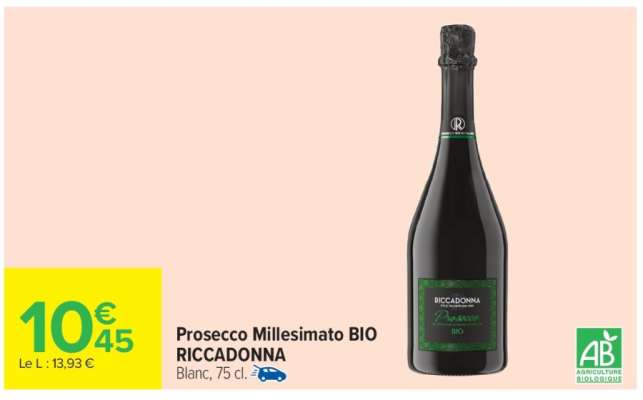 Prosecco Millesimato BIO RICCADONNA