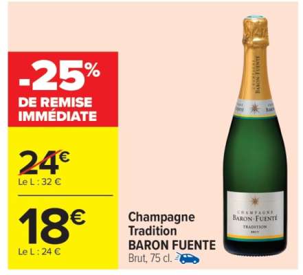 Champagne Tradition BARON FUENTE