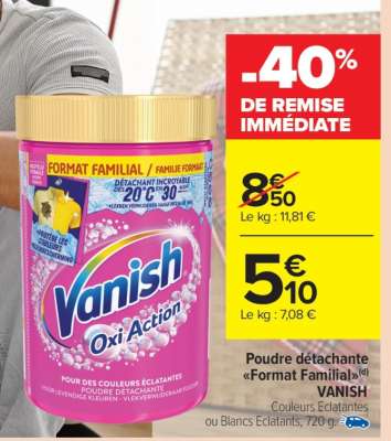 Vanish Oxi Action