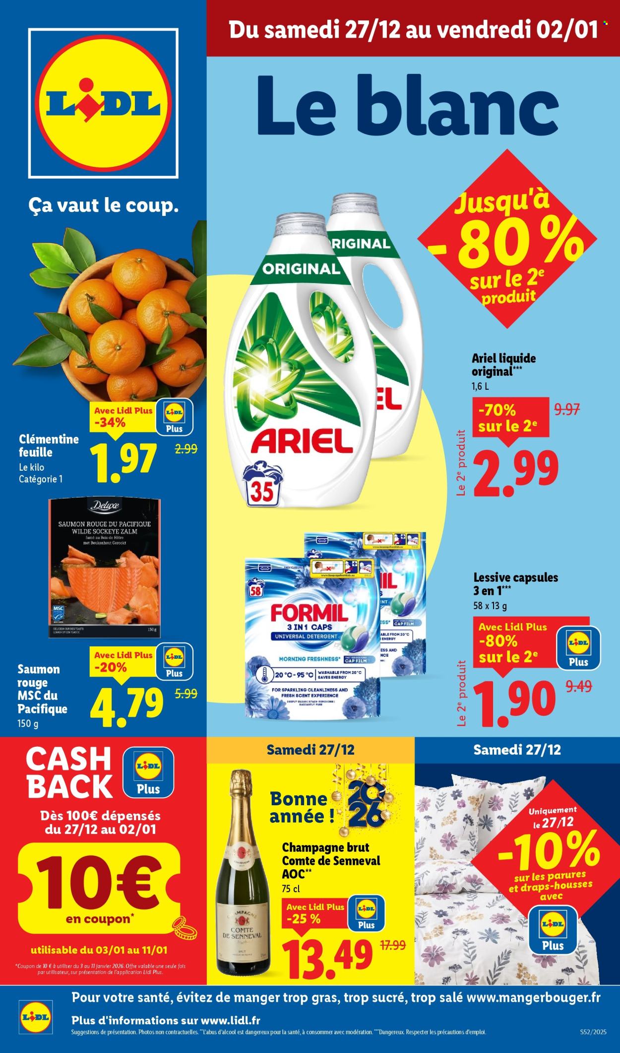 Catalogue Lidl - 27/12/2025 - 02/01/2026. Page 1