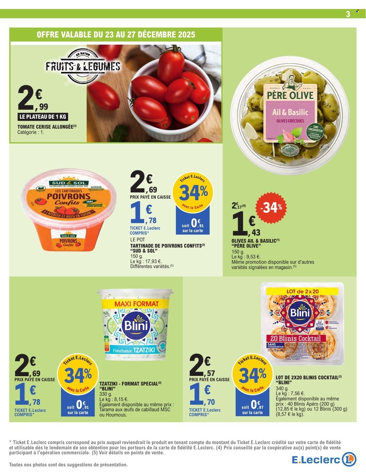 Catalogue E.Leclerc - 23/12/2025 - 03/01/2026. Page 3