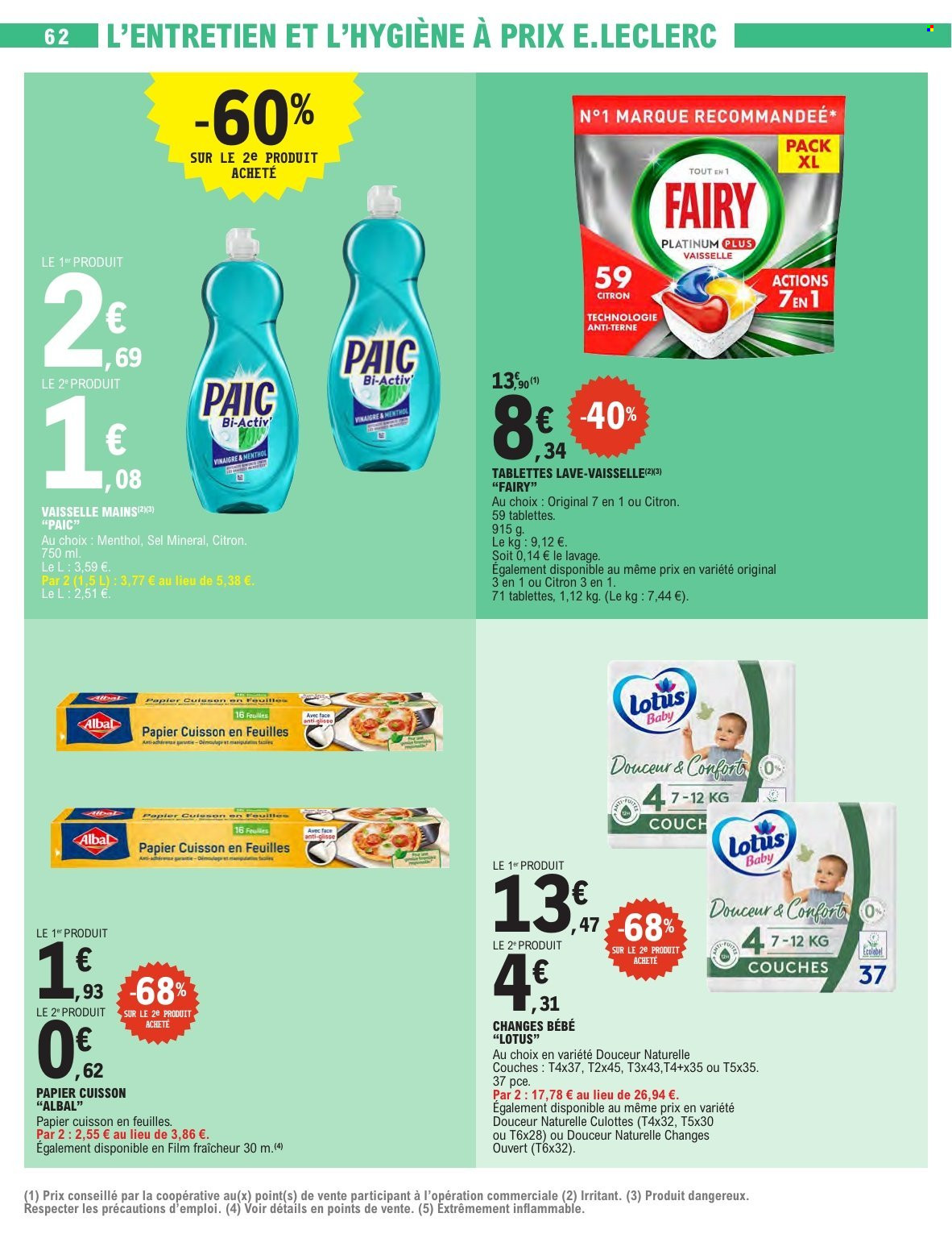 Catalogue E.Leclerc - 23/12/2025 - 03/01/2026. Page 62