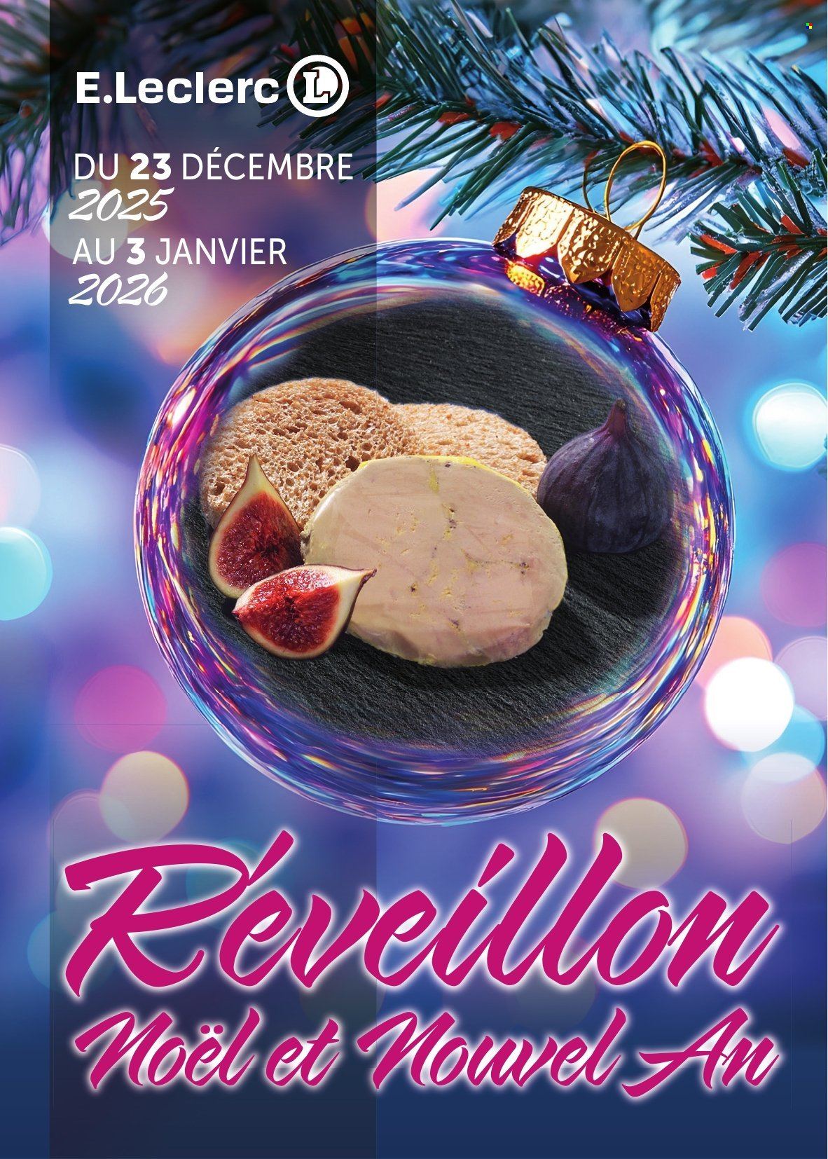Catalogue E.Leclerc - 23/12/2025 - 03/01/2026. Page 1