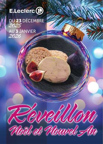 Catalogue E.Leclerc - 23/12/2025 - 03/01/2026.