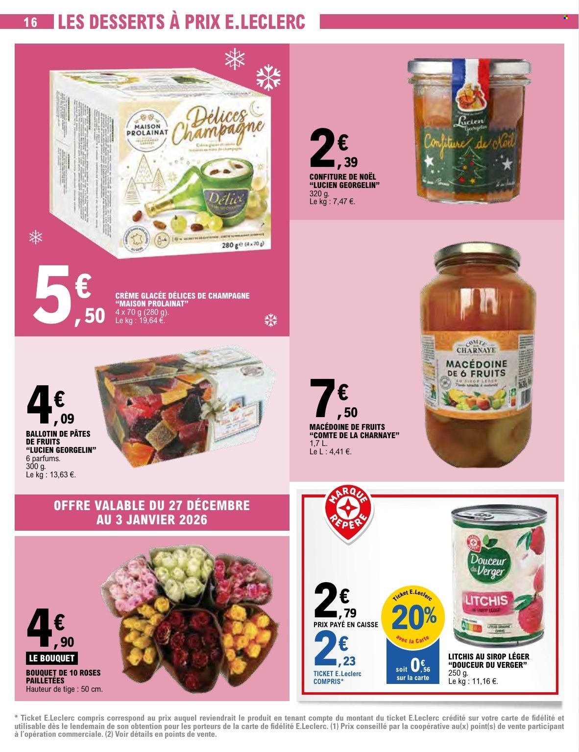 Catalogue E.Leclerc - 23/12/2025 - 03/01/2026. Page 16