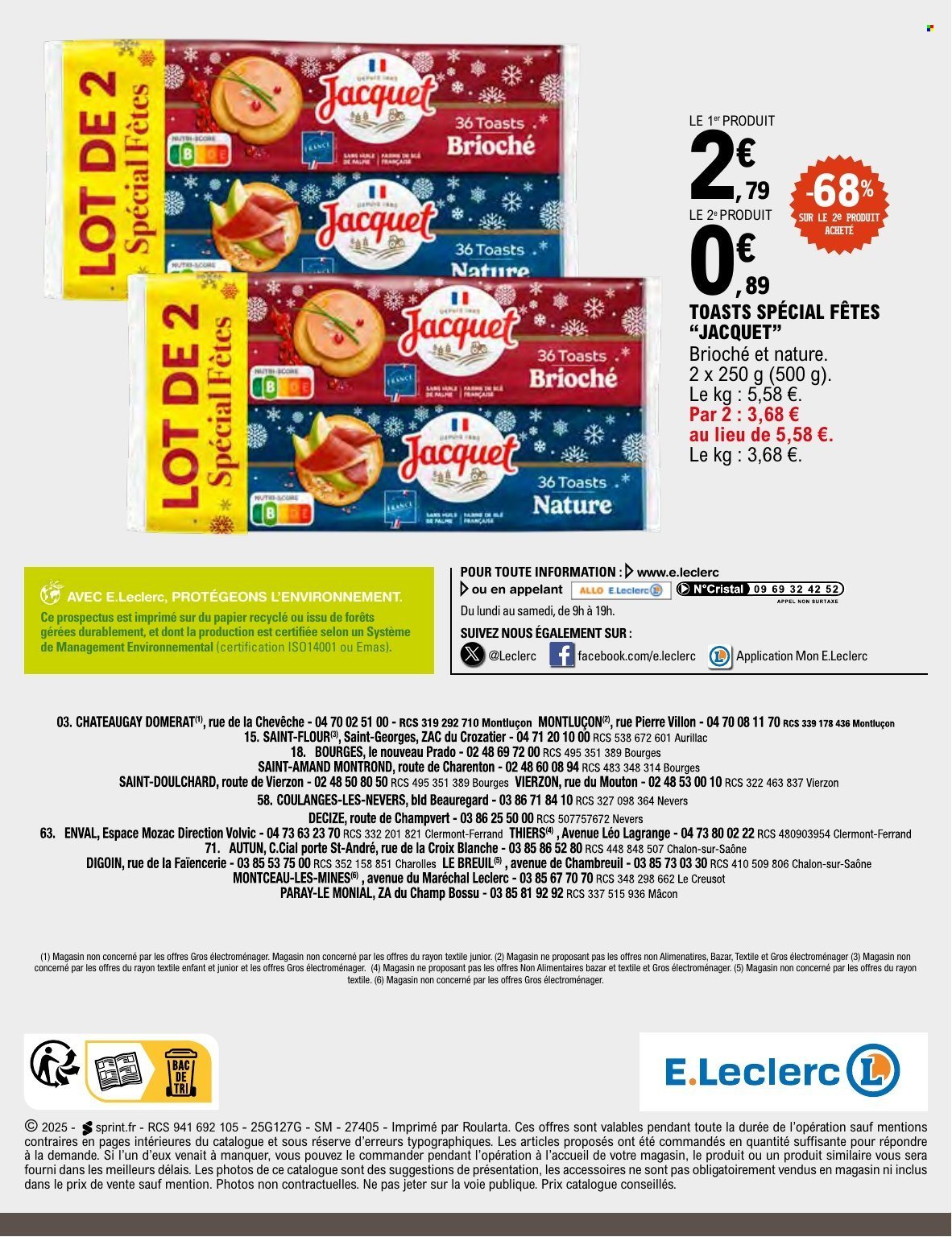 Catalogue E.Leclerc - 23/12/2025 - 03/01/2026. Page 36