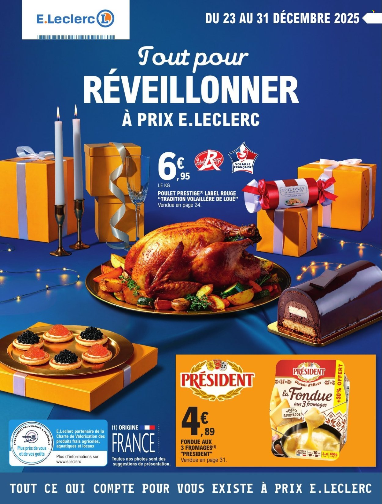 Catalogue E.Leclerc - 23/12/2025 - 03/01/2026. Page 1
