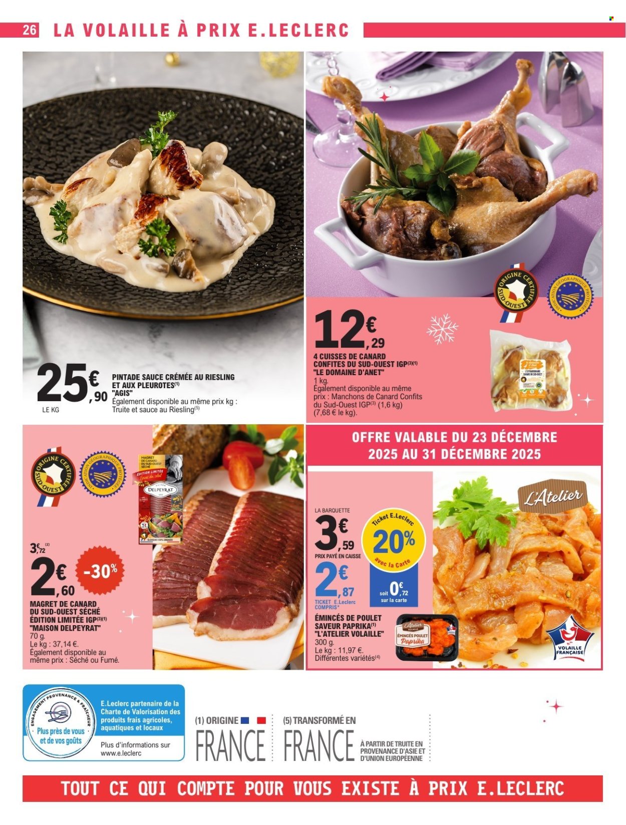 Catalogue E.Leclerc - 23/12/2025 - 03/01/2026. Page 26