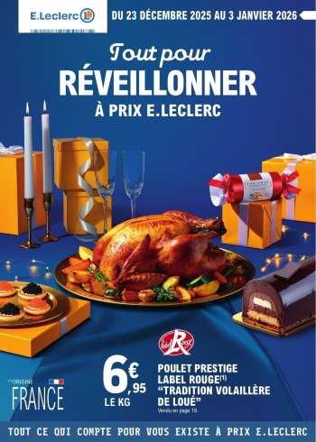 Catalogue E.Leclerc - 23/12/2025 - 03/01/2026.