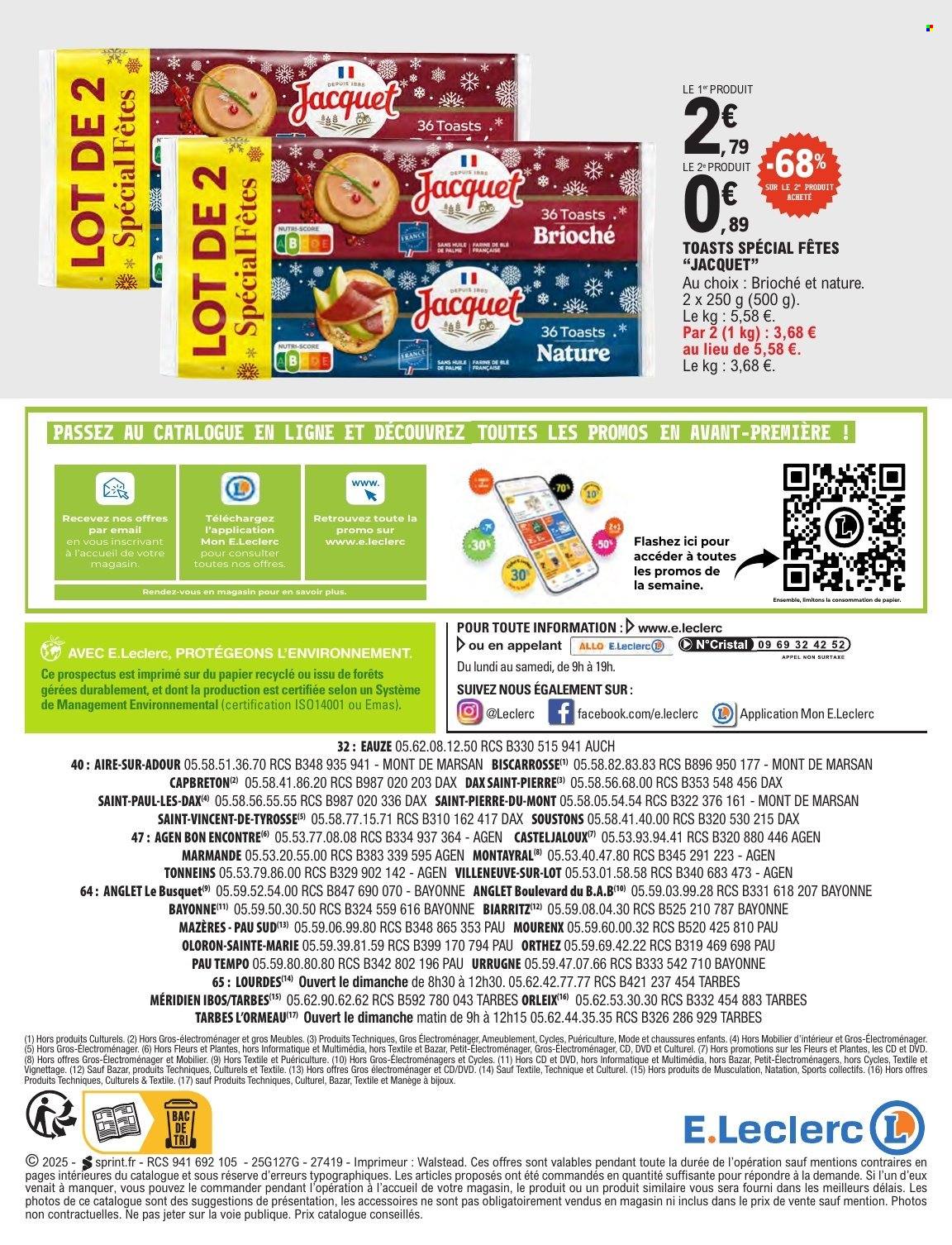 Catalogue E.Leclerc - 23/12/2025 - 03/01/2026. Page 40