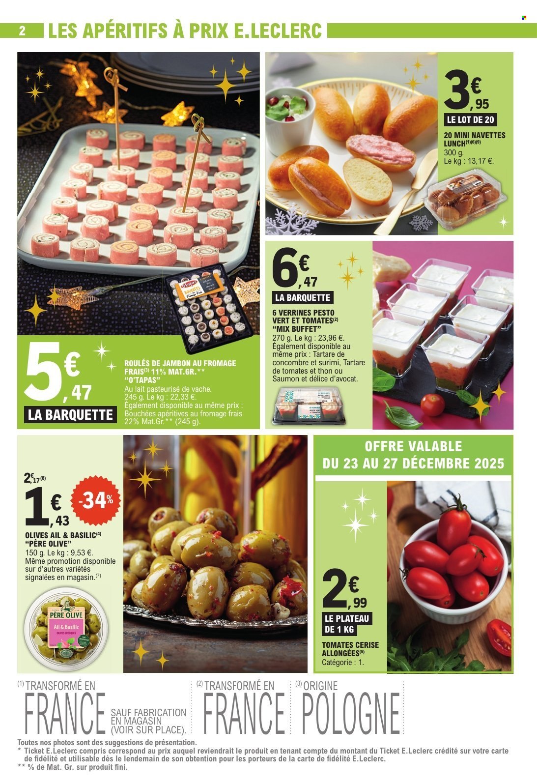 Catalogue E.Leclerc - 23/12/2025 - 03/01/2026. Page 2