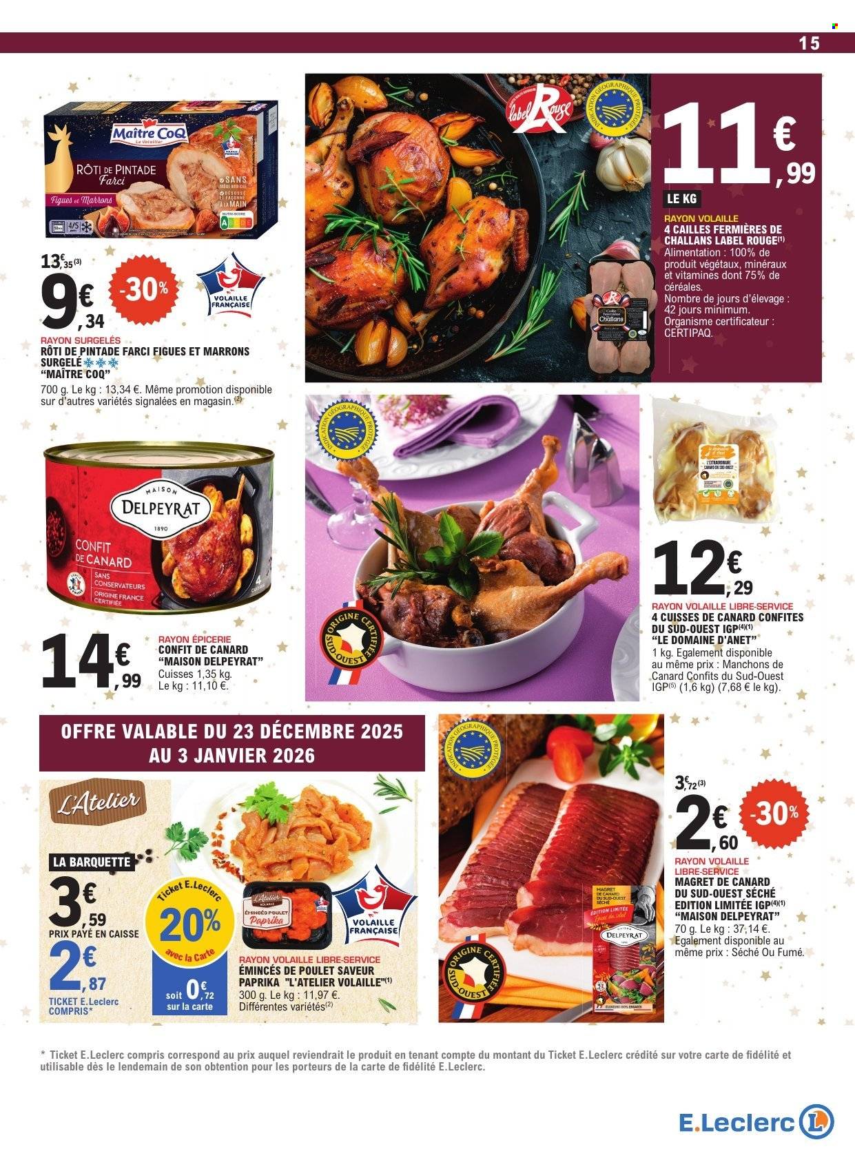 Catalogue E.Leclerc - 23/12/2025 - 03/01/2026. Page 15