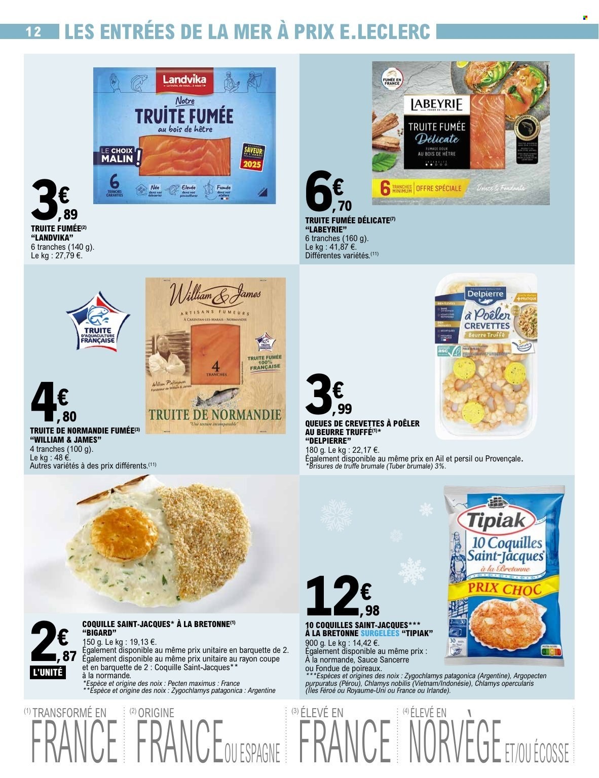 Catalogue E.Leclerc - 23/12/2025 - 03/01/2026. Page 12