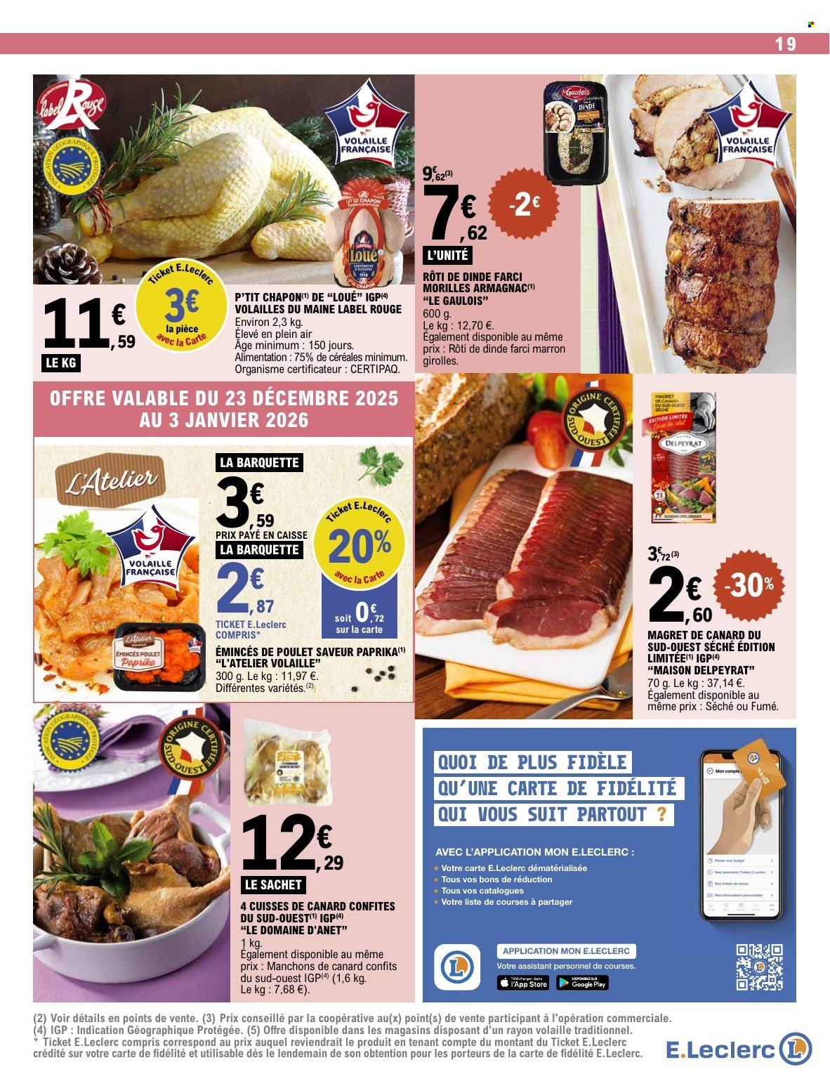Catalogue E.Leclerc - 23/12/2025 - 03/01/2026. Page 19