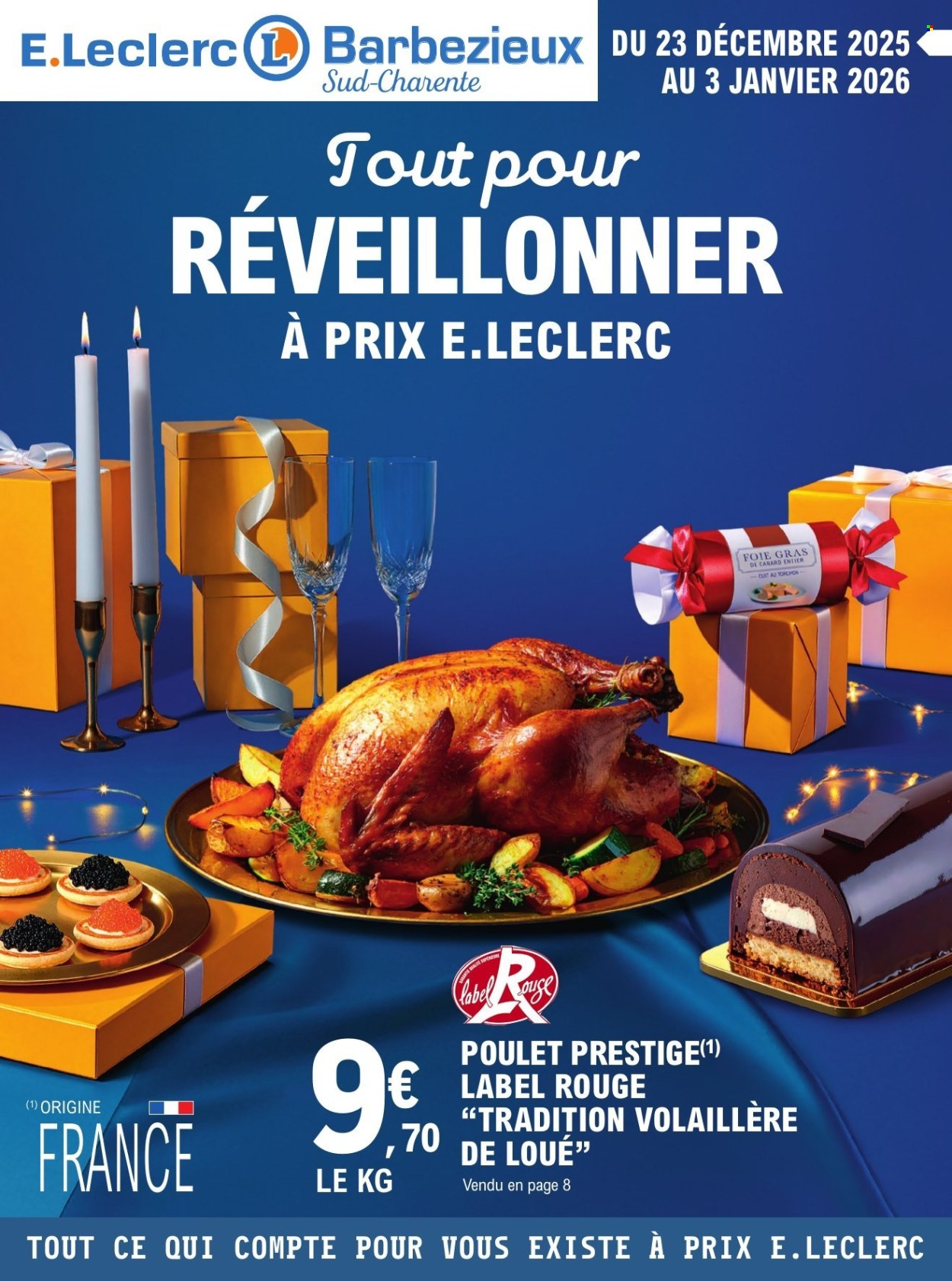 Catalogue E.Leclerc - 23/12/2025 - 03/01/2026. Page 1