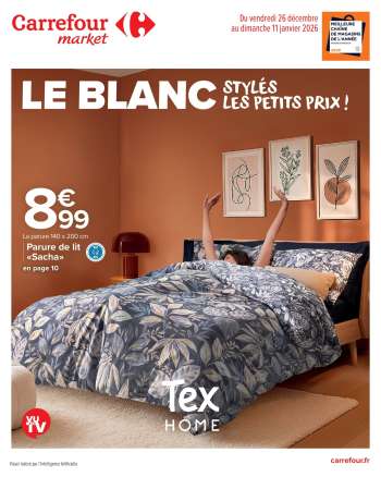 Catalogue Carrefour Market - 26/12/2025 - 11/01/2026.