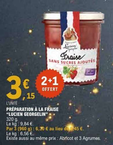 PRÉPARATION À LA FRAISE “LUCIEN GEORGELIN”