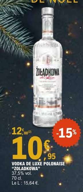 VODKA DE LUXE POLONAISE “ŻOŁĄDKOWA”