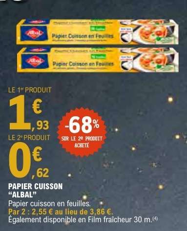 PAPIER CUISSON ALBAL