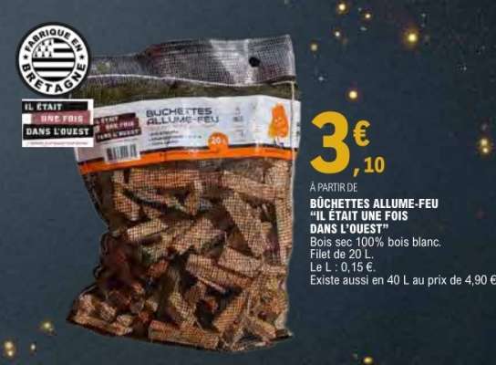 Bûchettes Allume-Feu "Il Était Une Fois Dans L'Ouest"