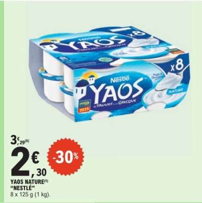 YAOS NATURE “NESTLÉ”