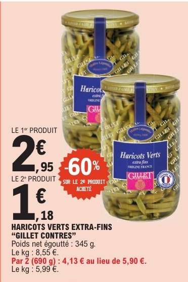 HARICOTS VERTS EXTRA-FINS “GILLET CONTRÉS”