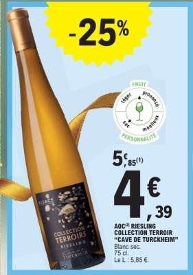 AOC RIESLING COLLECTION TERROIR “CAVE DE TURCKHEIM”