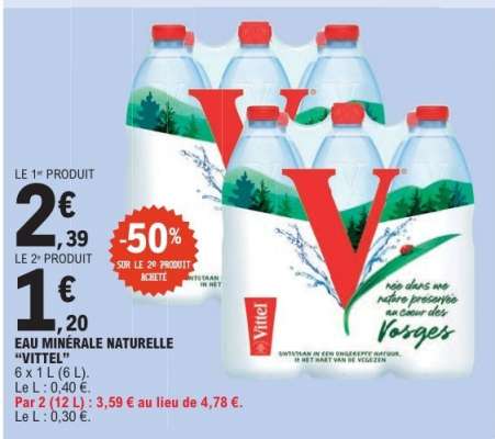 Eau Minérale Naturelle Vittel