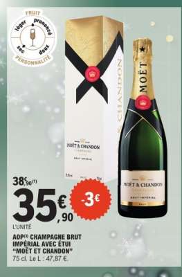 AOP Champagne Brut Impérial avec étui 'Moët et Chandon'