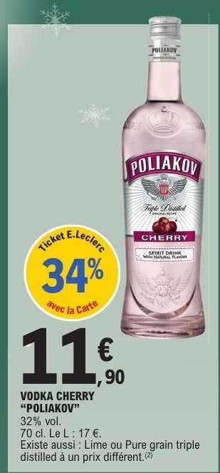 VODKA CHERRY "POLIAKOV"