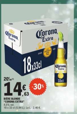 BIÈRE BLONDE 'CORONA EXTRA'