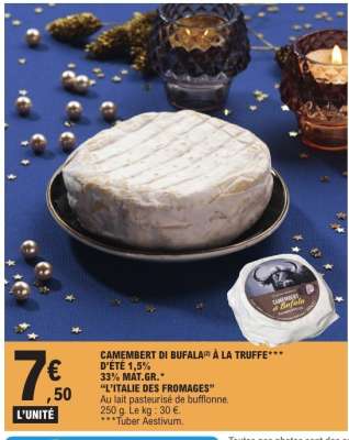 Camembert di Bufala à la Truffe