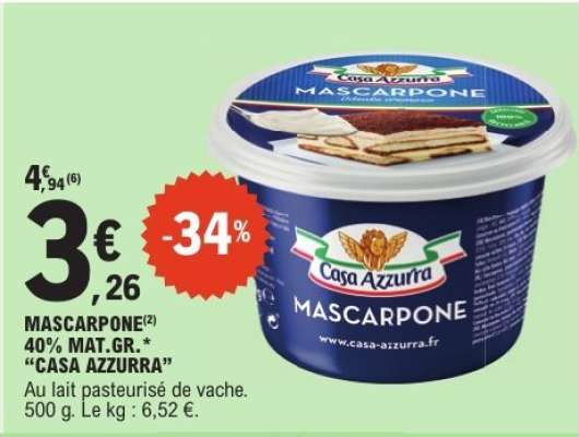 Mascarpone