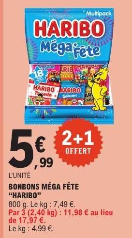 Bonbons Mega Fête HARIBO