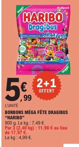 BONBONS MÉGA FÊTE DRAGIBUS “HARIBO”