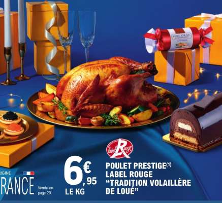 POULET PRESTIGE LABEL ROUGE