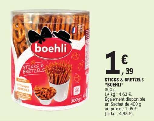 STICKS & BRETZELS “BOEHLI”