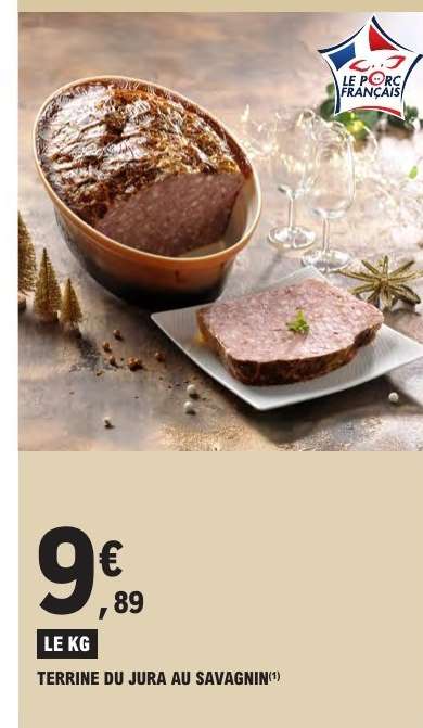 TERRINE DU JURA AU SAVAGNIN